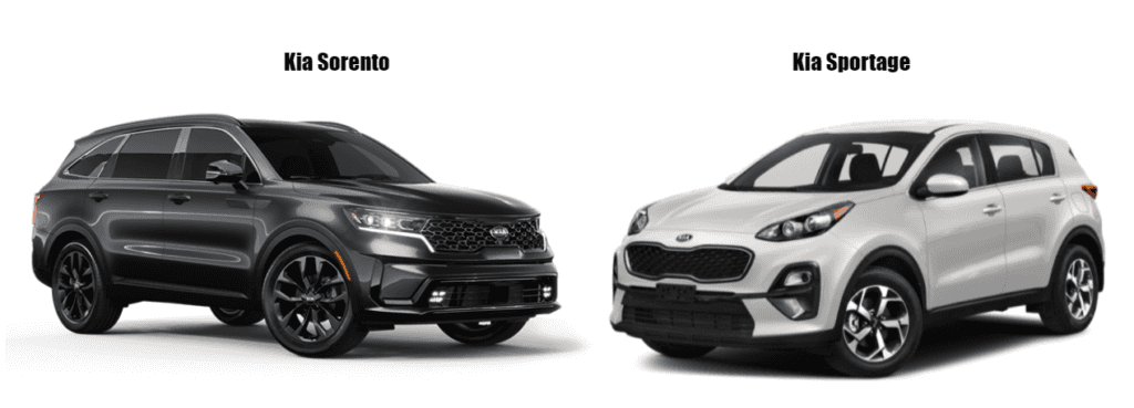 Kia Sportage vs Sorento  Carolina Kia of High Point