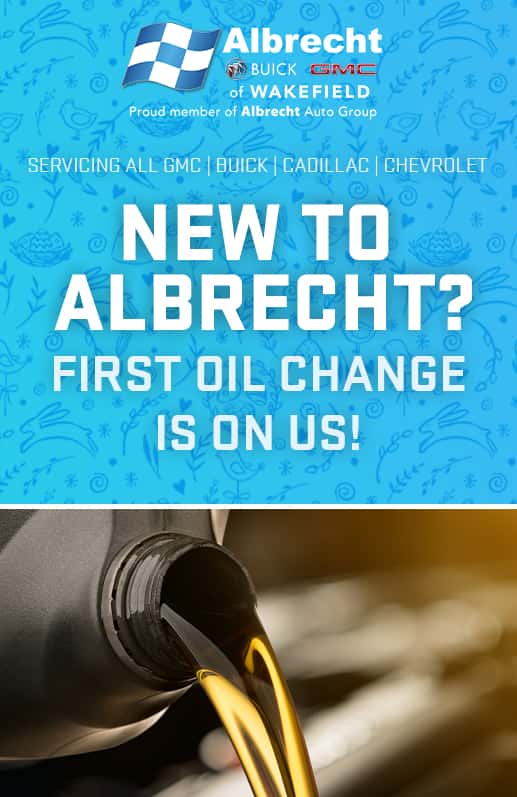 New to Albrecht? First Oil Change is on Us!