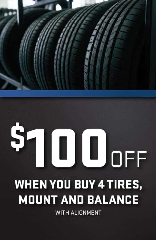 Buy 3 Tires, Get 1 FREE