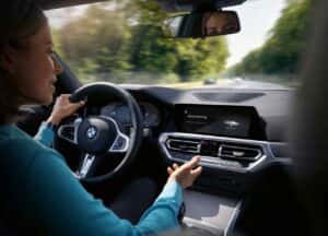 BMW genius near me in PA, woman driving in BMW