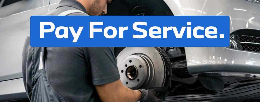 BMW pay for car service