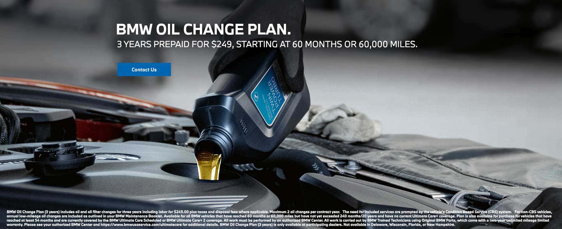 BMW oil change near me in Berks County, PA