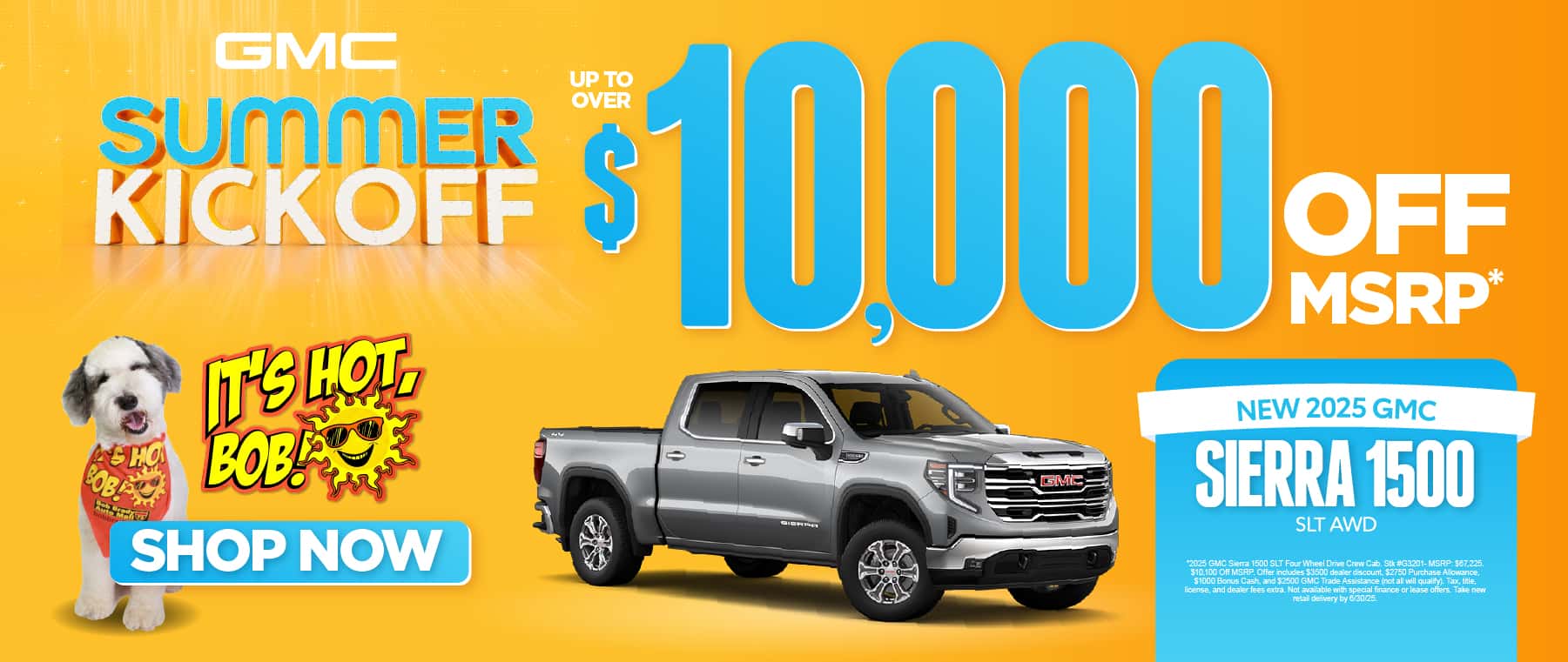 NEW 2025 GMC SIERRA 1500 SLT AWD UP TO OVER $10k OFF MSRP*