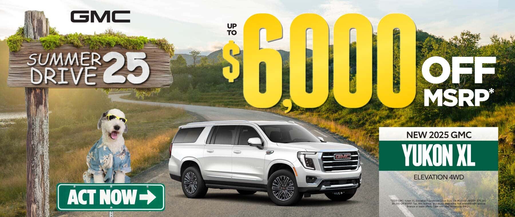 NEW 2025 GMC YUKON XL ELEVATION 4WD UP TO $6k OFF MSRP*