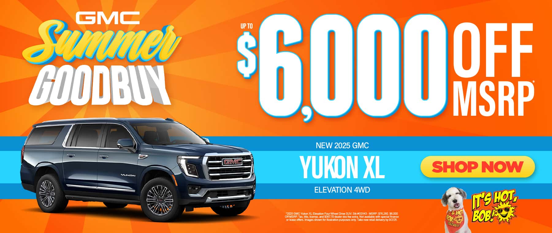 NEW 2025 GMC YUKON XL ELEVATION 4WD UP TO $6k OFF MSRP*