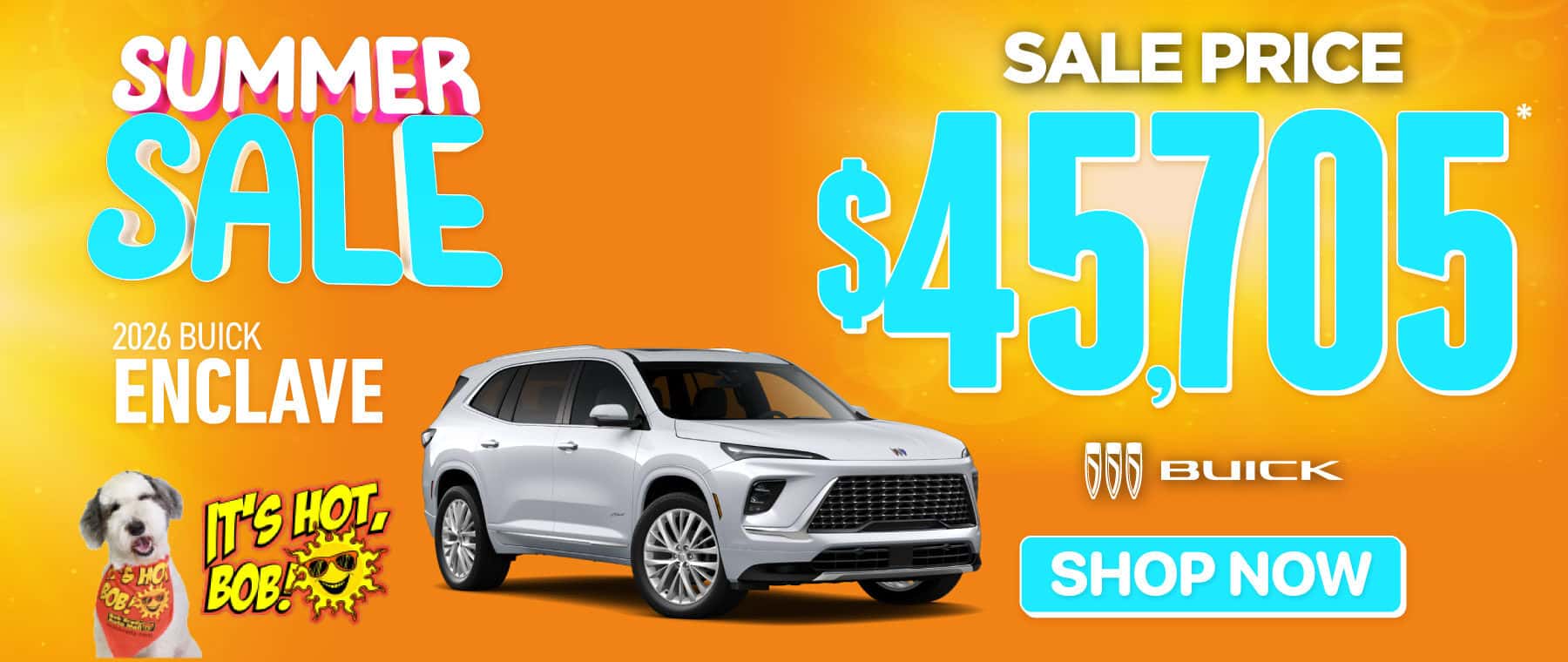 2026 Buick Enclave Sale price $45,705*