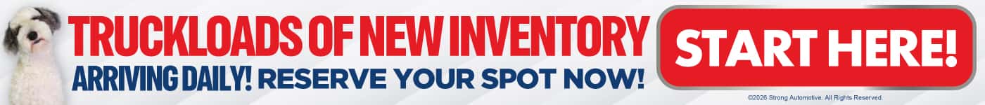 new inventory arriving daily