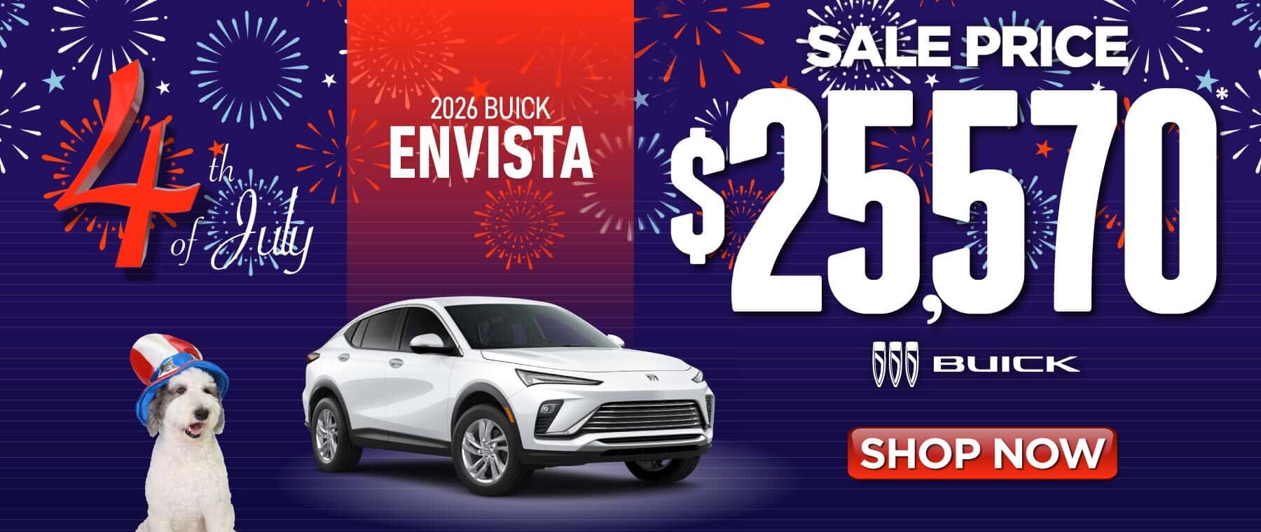 2026 Buick Envista Sale price $25,570*
