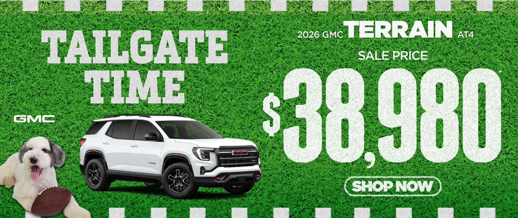 2026 GMC Terrain AT4 Sale price $38,980*