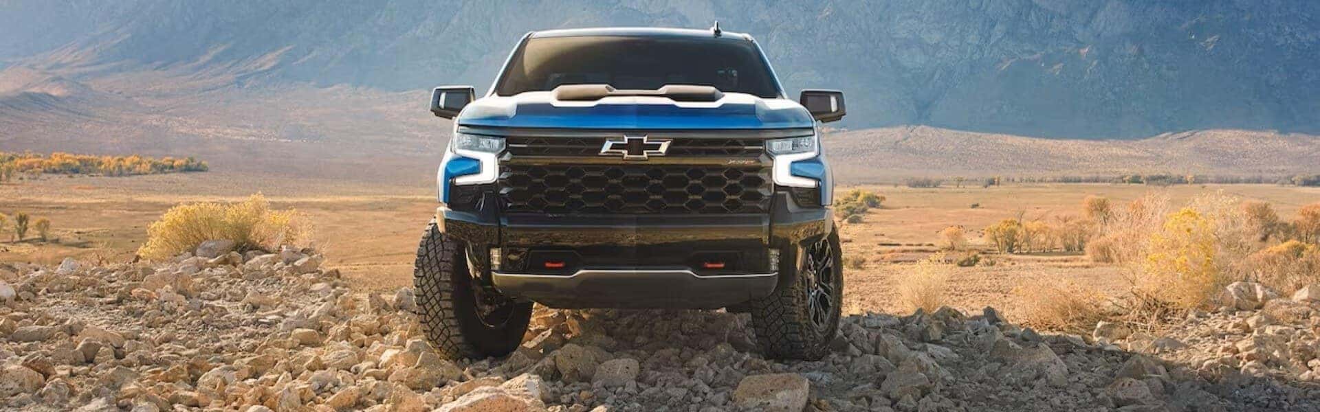 2024 Chevy Silverado Pickup Truck In Blue