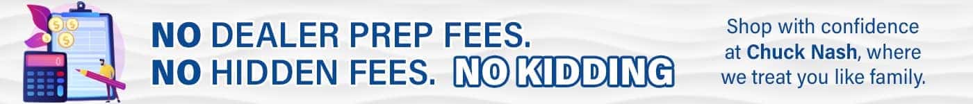 No HIdden fees, No kidding