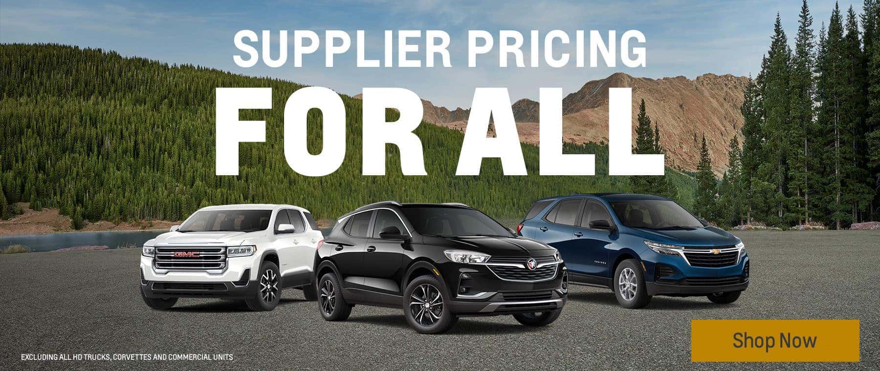 Supplier Pricing for All