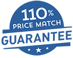 110% Price Match Guarantee Logo