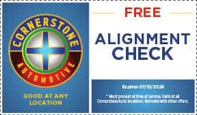 FREE Alignment Check Service Coupon