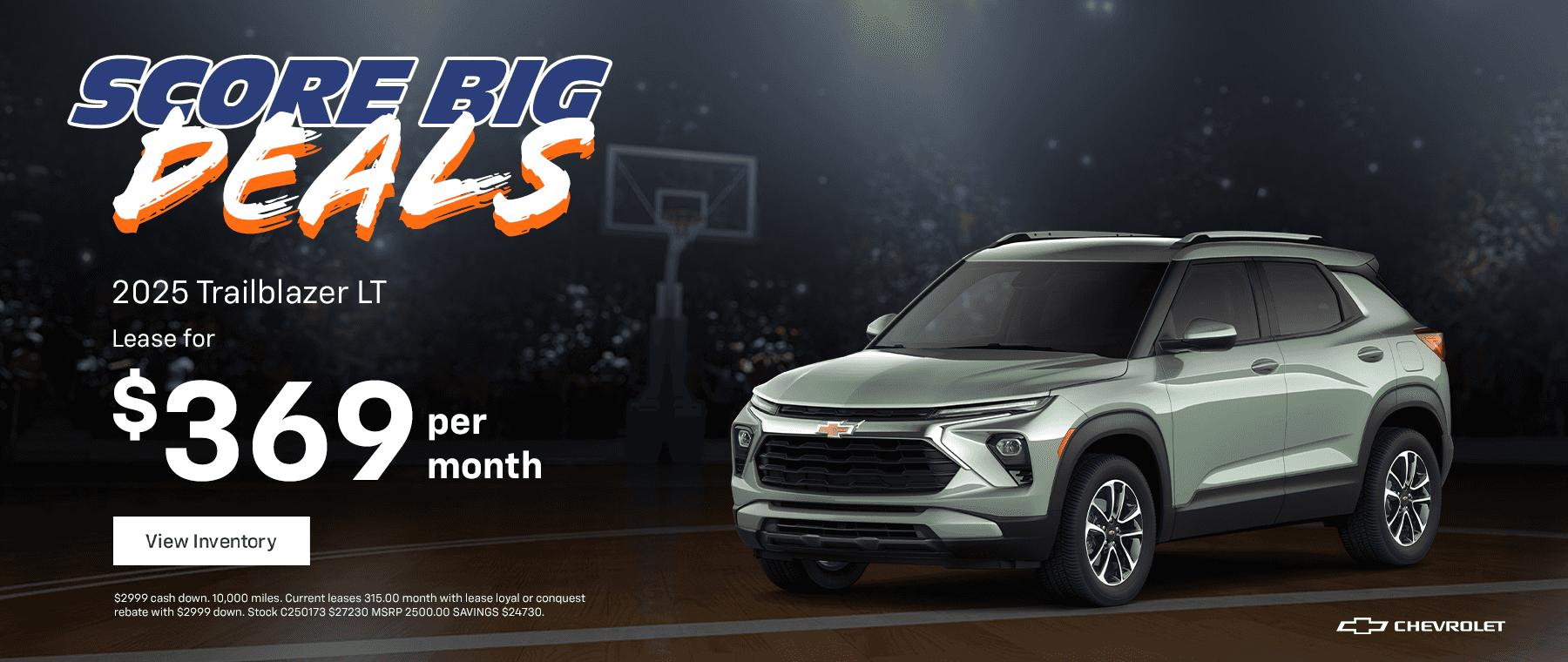 Score Big Deals 2025 Trailblazer LT Lease for $369 per month