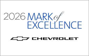 2026 Chevrolet Mark of Excellence award to Monticello Cornerstone Auto