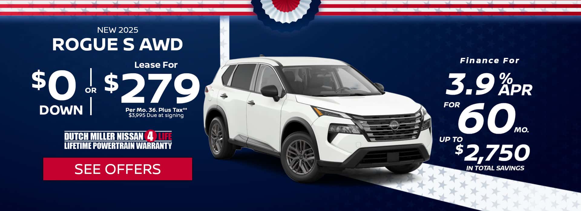 Nissan Rogue Lease Special