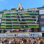 Appalachian State Jumbotron with Everett Cadillac