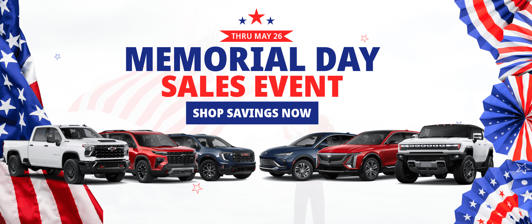 Memorial Day Sales Event