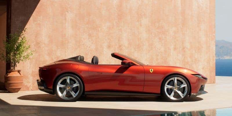 Ferrari Amalfi Spider Interior and Cockpit