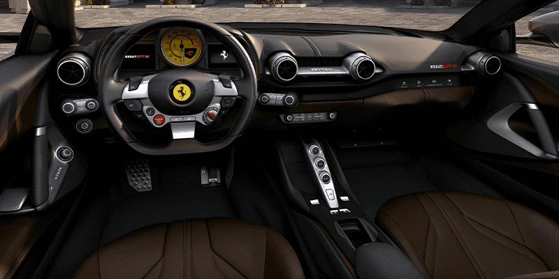 Ferrari 812 GTS interior