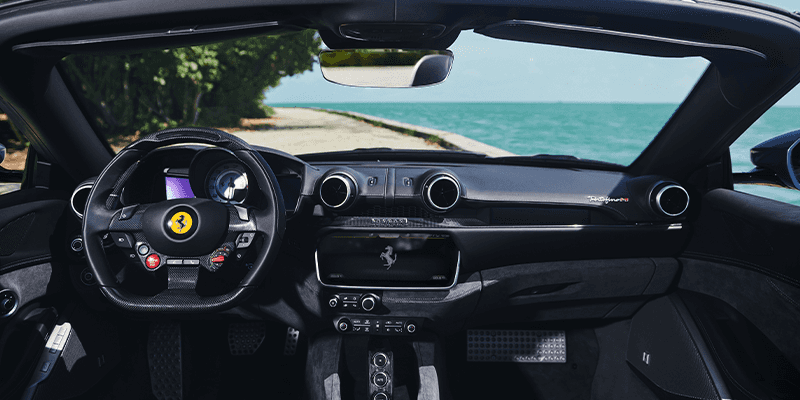 Ferrari Portofino M interior