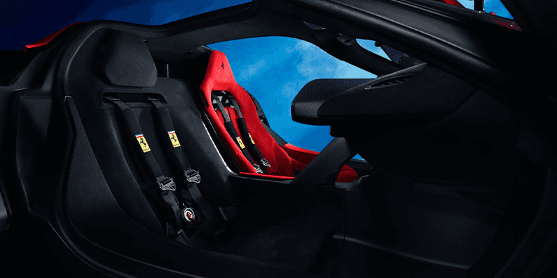 Ferrari F80 interior