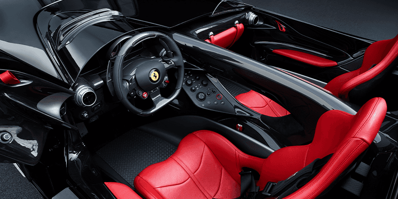 Ferrari Monza SP2 interior
