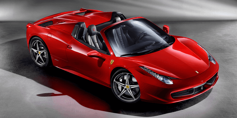 Rosso Corsa 458 Spider