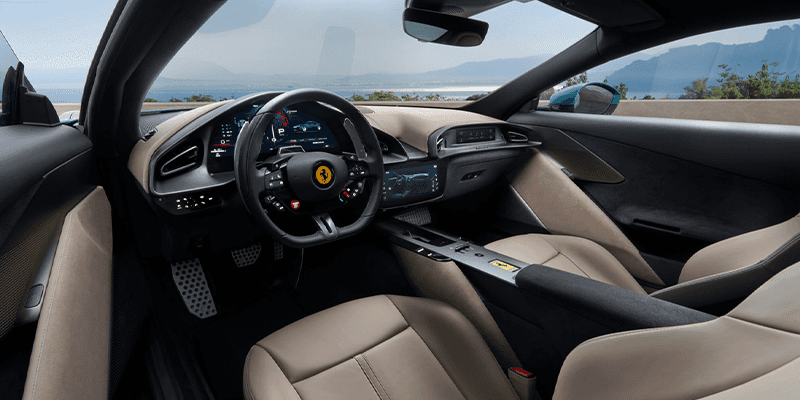 Ferrari Amalfi dashboard