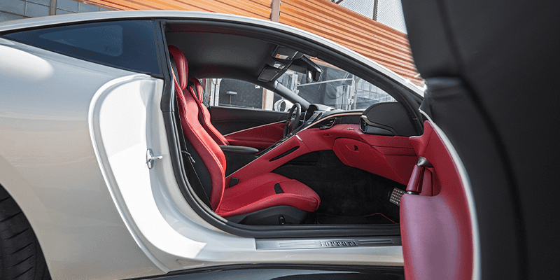 Ferrari Roma interior