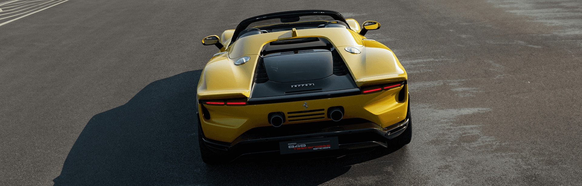 Ferrari 849 Testarossa Spider rear