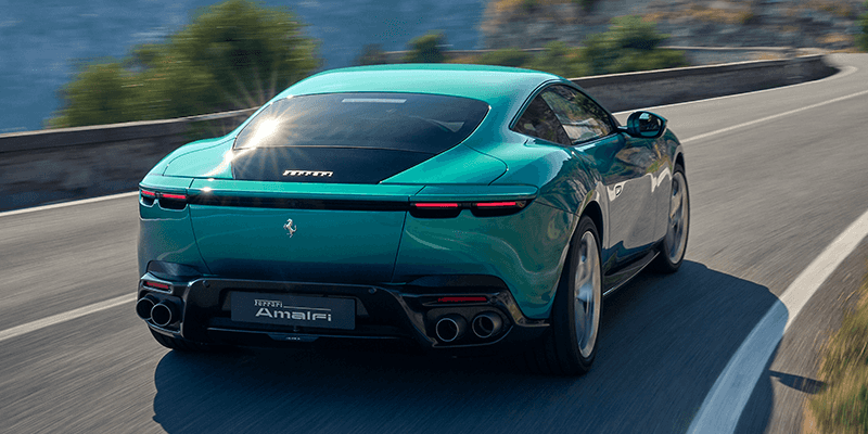 Ferrari Amalfi rear