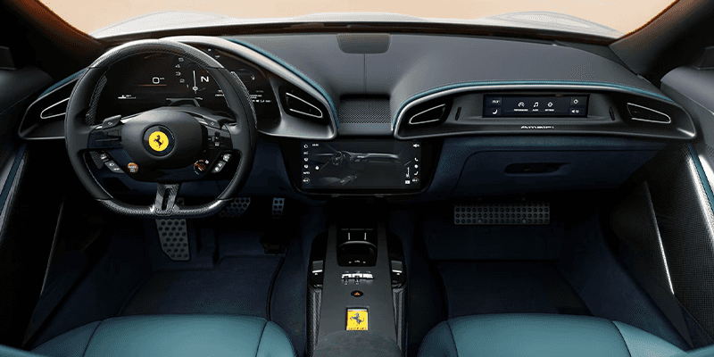 Ferrari Amalfi steering wheel