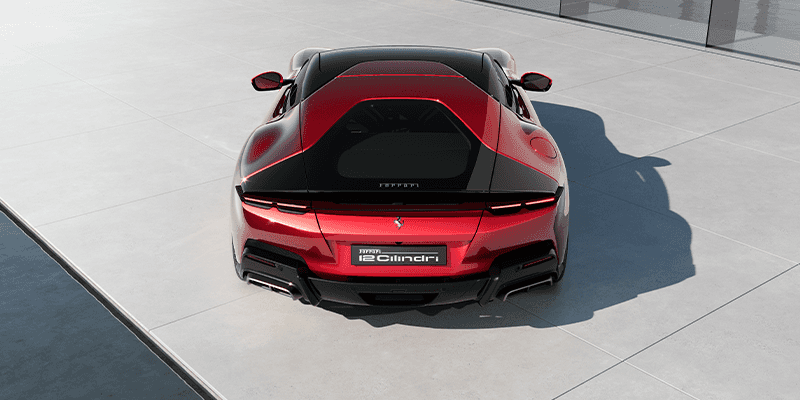 Ferrari 12cilindri rear
