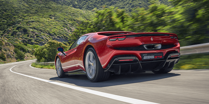 296 GTB rear