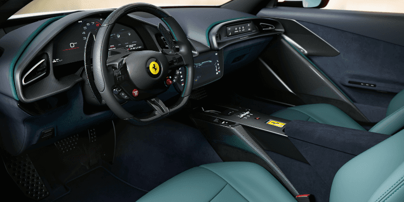 Ferrari Amalfi interior