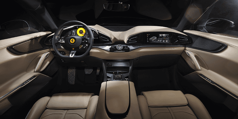 Ferrari Purosangue interior