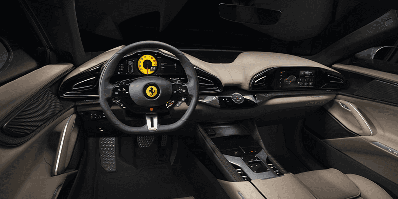 Ferrari Purosangue interior