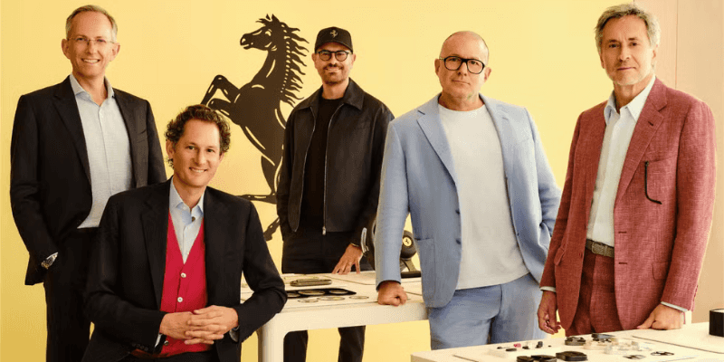 Ferrari Luce design team