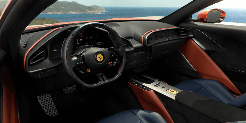 Ferrari Amalfi Spider interior