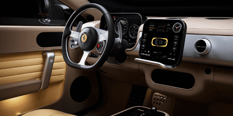 Ferrari Luce interior