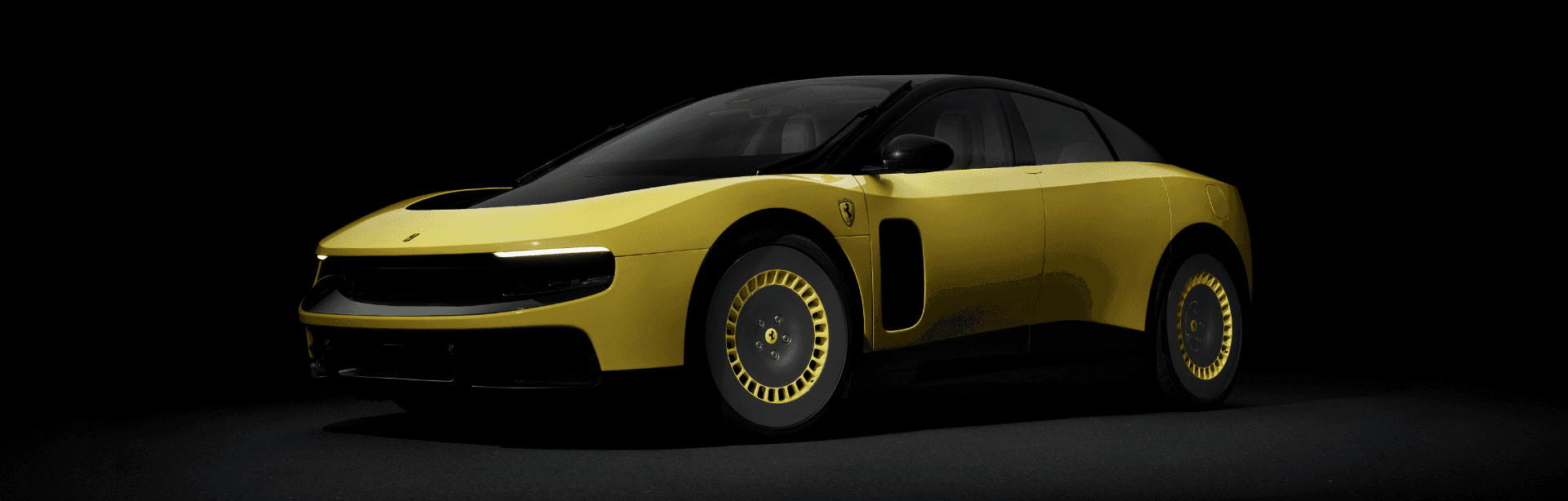 Ferrari Luce yellow