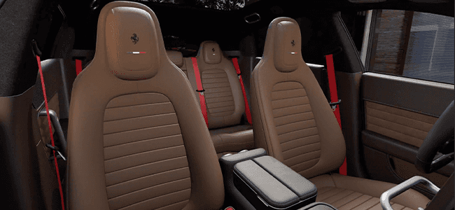 Ferrari Luce seats