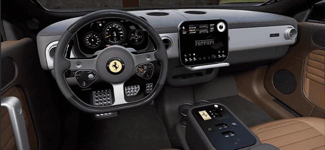 Ferrari Luce steering wheel
