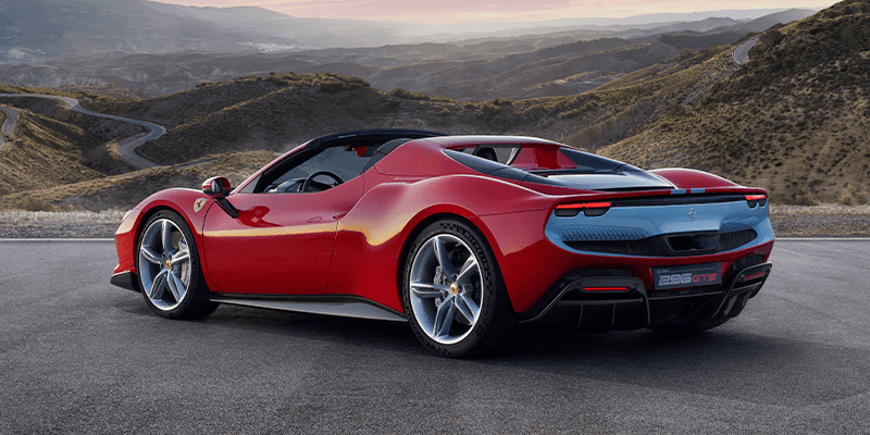 296 GTS REAR