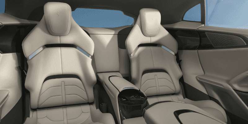 Ferrari Purosangue rear seats
