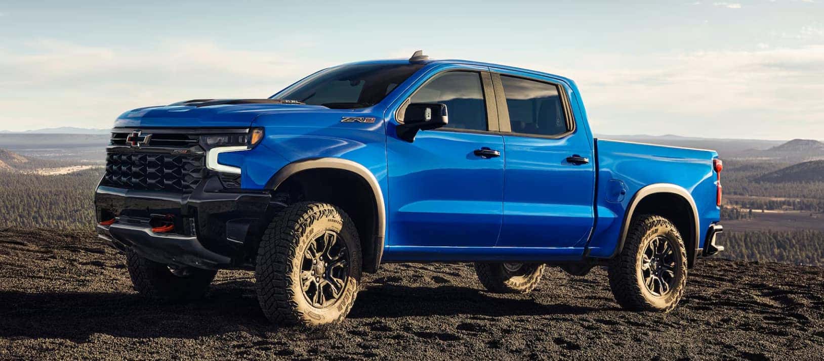 Blue Chevrolet Truck