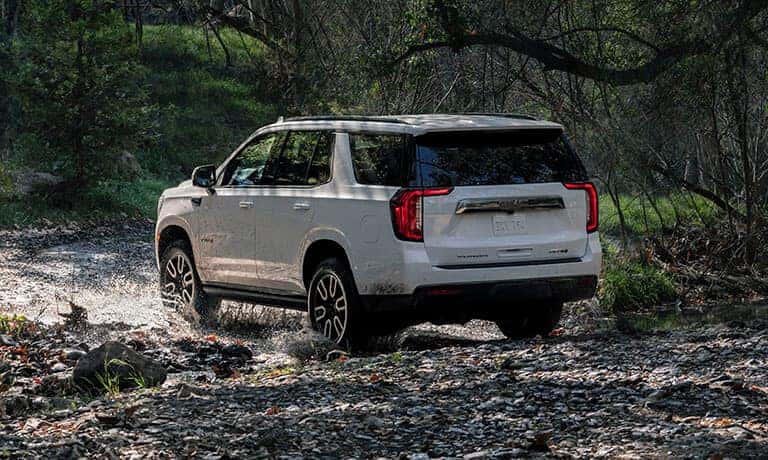 2021 GMC Yukon Exterior Driving Through Water