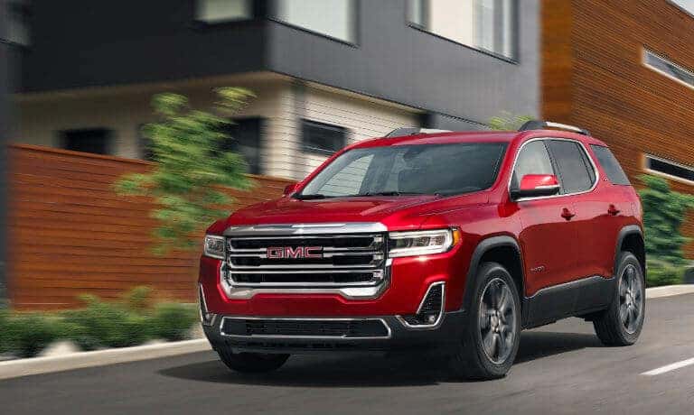2023 GMC Acadia Exterior On Blurred Street